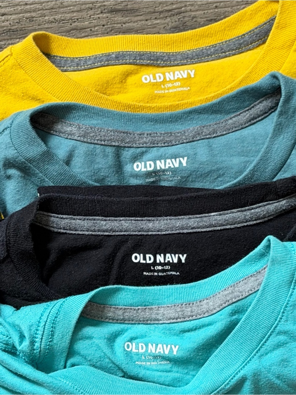 Lot of 6 Old Navy graphic print short sleeve t-shirts boys L 10-12 - Picture 13 of 15